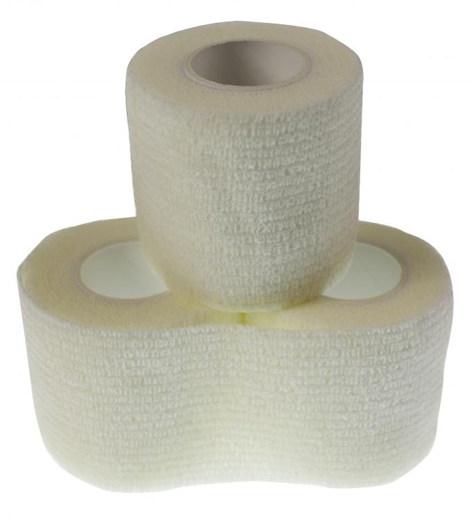 First Aid Elastic Medical Bandage Tape , Self Adhesive Medical Bandage