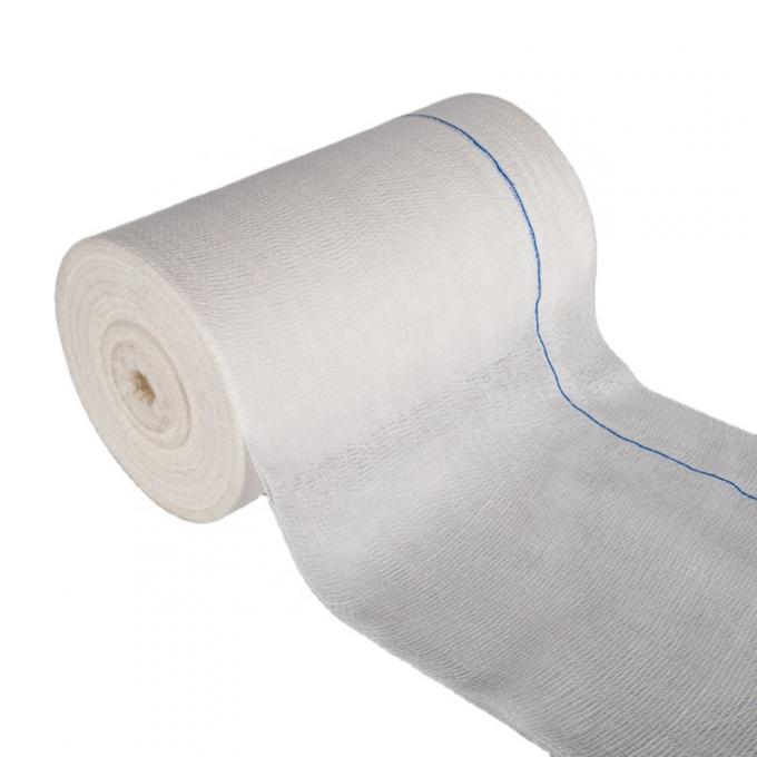 Absorbent Medical Dressing Raw Material Gauze Jumbo Roll