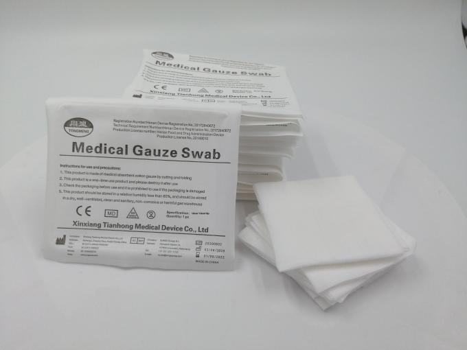 Sterile Gauze Swabs 10cmx10cm 8ply Hospital Medical Absorbent Gauze Sponge