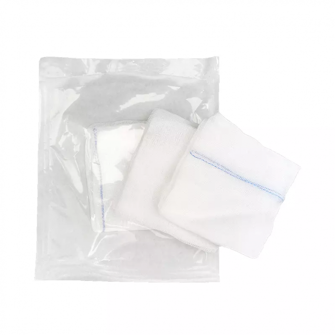 Operating Room Use Cotton Gauze Sponges Sterile Gauze Swabs 4*4CM