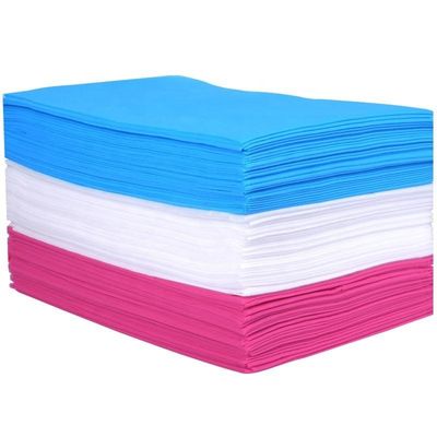 Hotel Spa Examination Couch Disposable Bed Sheet 16gsm 60gsm