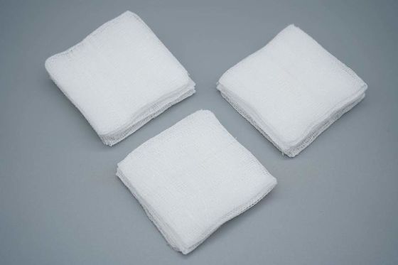 Medical Wound Care 100% Cotton Medical Gauze Swab Sterile 4x4 White Certified