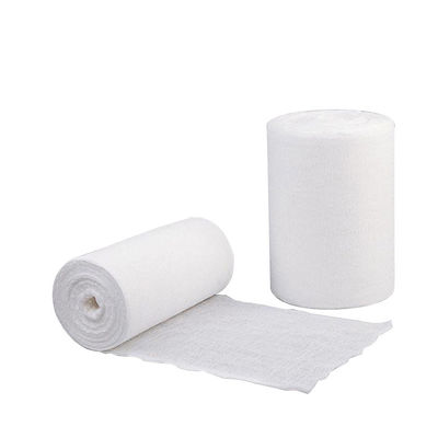 Custom Size Medical Gauze Rolls 90cm X 100m Softness Absorbent Gauze Bandage Roll