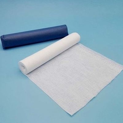 OEM 100% Cotton Medical Gauze Roll Absorbent Bleached