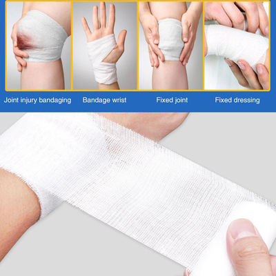 Medical Sterile Conforming Gauze Roll Bandage 100% Cotton Gauze
