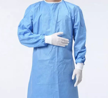 Disposable Medical Isolation Clothing SMS Level 2 Surgical Gown For Hospital