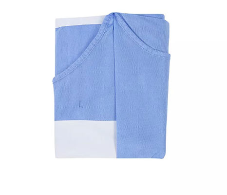 Trusted Blue Non Woven Surgical Gown SMS Patient Gown
