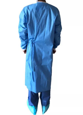Surgical Isolation Waterproof Non Woven Protective Clothing Gown