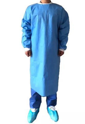 AAMI Level 2 Standard Blue Surgical Gown Waterproof