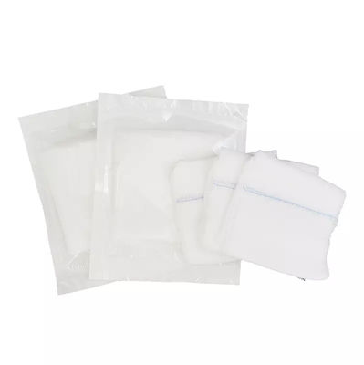 16ply Xray Cotton Gauze Swabs Detectable 100% Natural Cotton Gauze Pads