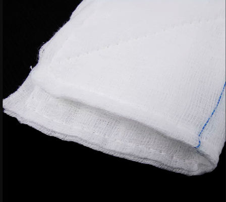 Pre Washed Absorbent Cotton 12ply 45x45cm With Loop Abdominal Para
