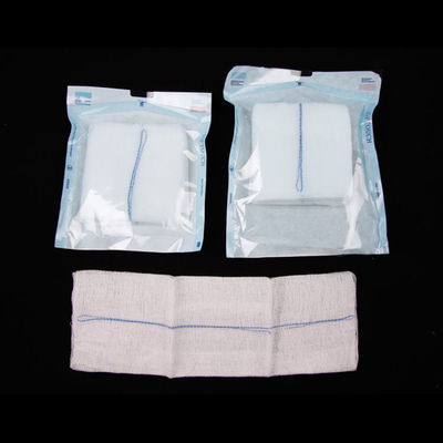 Consumable Sterile Medical Gauze Swab Sponge Dressing White Folded Edge