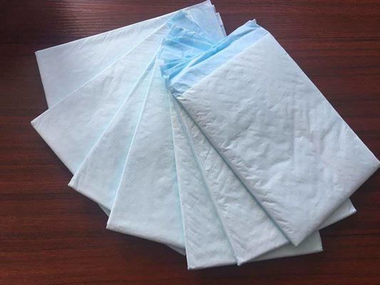 Soft Feeling Diaper Incontinence Pad Fluff Pulp Material PE Backsheet