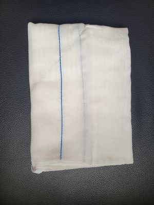 Bleached White Cotton Abdominal Gauze Pads 20x20CM With Xray And Loop