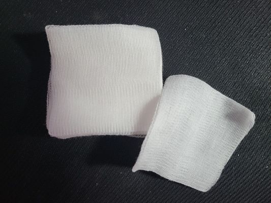 Surgical Dressing Folded And Unfolded Medical  Absorbent Gauze Swabs 7.5*7.5