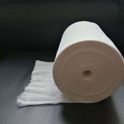 36" X 100Yards Bleached Cotton  Gauze Roll CE Marked 100% Cotton 19*15