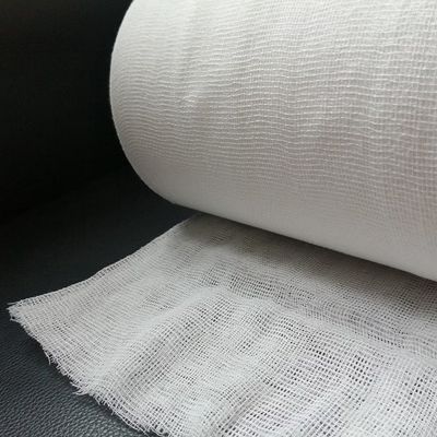 Hospital Use Absorbent Cotton Gauze Roll 50 Yards Rolls Good Whiteness