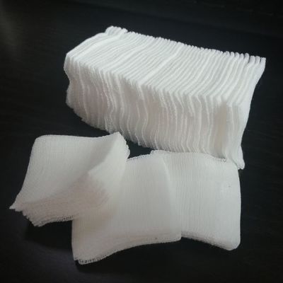 4 Ply 2X2 Inch White Absorbent Gauze Swab 100PCS Pack Wound Care