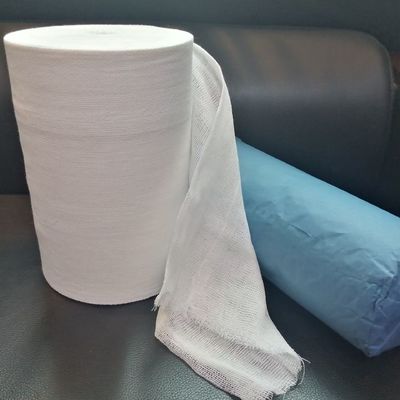 CE Certified Cotton Gauze Roll, 90cm*100yard for Medical Use