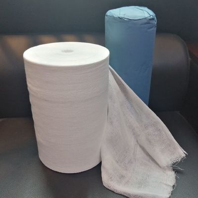 Soft 90cm*100yard Gauze Bandage in Blue Color for B2B Buyers