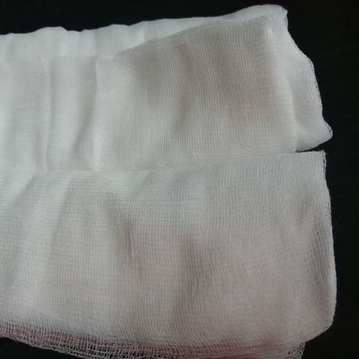High Breathability White Absorbent Gauze - Soft and Comfortable Medical Textile