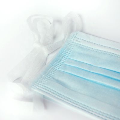 FDA /CE Approved Disposable Face Mask 3 ply Tie On Surgical Mask