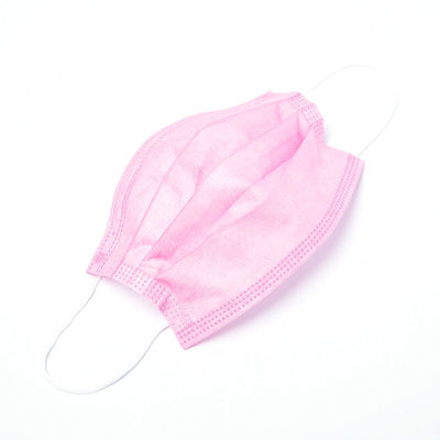 Dustproof Nonwoven 3 Ply Disposable Ear Hook Face Mask