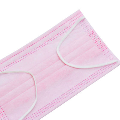 Dustproof Nonwoven 3 Ply Disposable Ear Hook Face Mask
