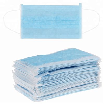 Adult Breathable Meltblown Layer Disposable Protective Face Mask
