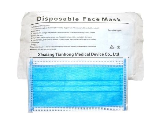 3 Ply Disposable Non Sterile Earloop Breathing Face Mask Bfe98