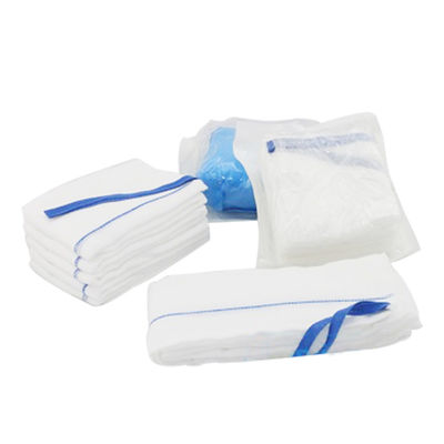 Disposable Cotton Laparotomy 6ply Non Sterile Gauze Sponges For Abdominal