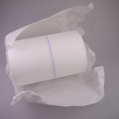 CE Certified Absorbent Cotton Surgical Gauze Roll Bleach White