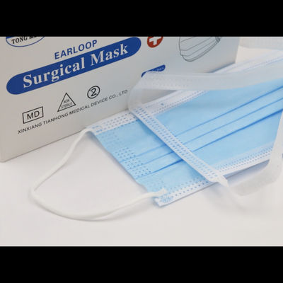 Ce Approval Disposable Medical Face Mask 3 Ply Earloop Bfe 98%