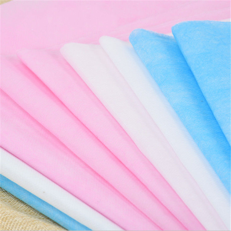 100% PP Non-Woven Sheet Customized Size TNT Bed Sheet Fabric Bed Sheets