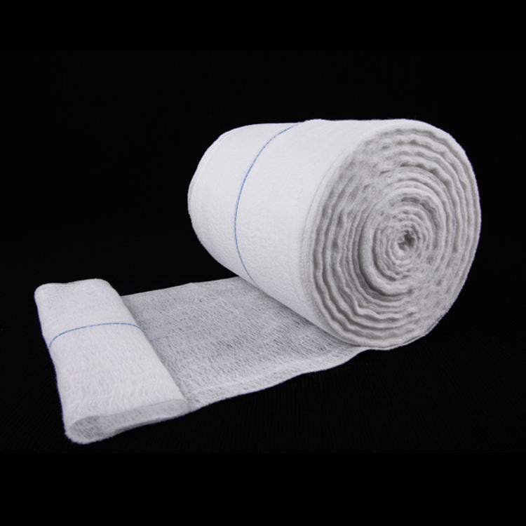 Medical Surgical X Ray Detectable Bleached Jumbo Gauze Roll Absorbent Cotton