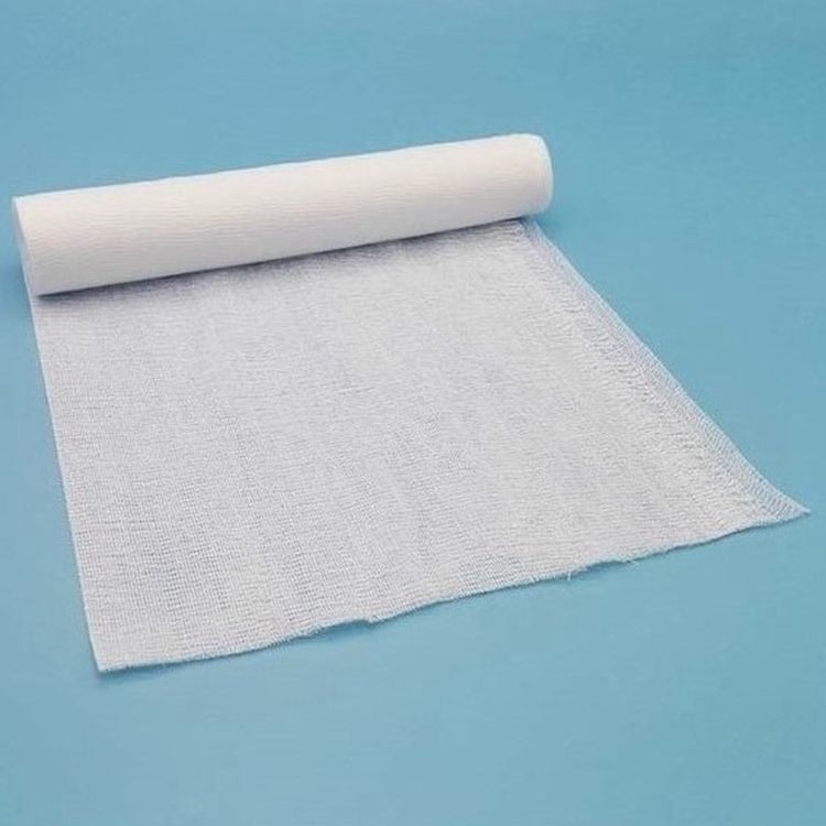 OEM 100% Cotton Medical Gauze Roll Absorbent Bleached