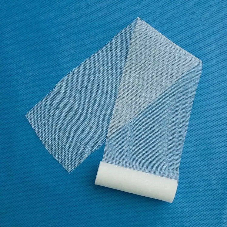 Disposable Cotton Degreased Gauze Bandage First Aid Wound Dressing Bandage