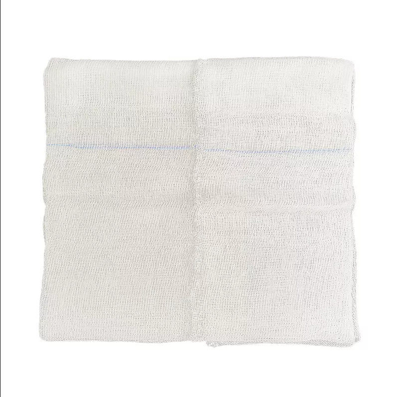 X-Ray Detectable Cotton Gauze Degreased And Bleached Gauze Swabs