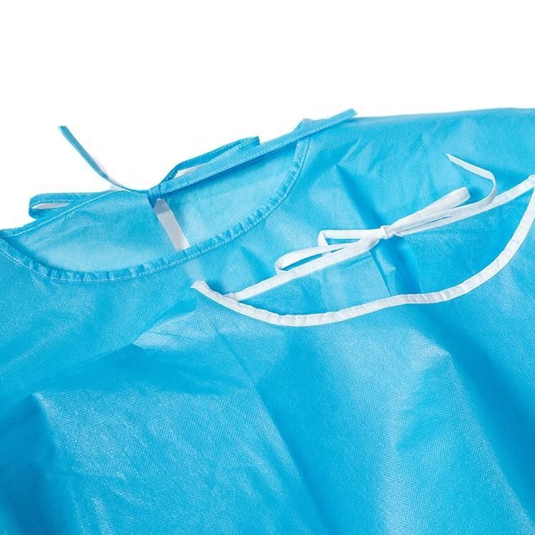 Medical Ce Ppe Surgical Waterproof Disposable Gown For Hospital Use
