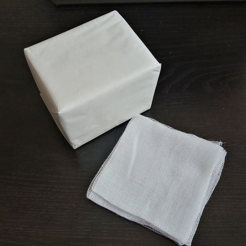 Non Sterile 2x2 Cotton Gauze Swabs Manufacture Dressings And Care For Medical