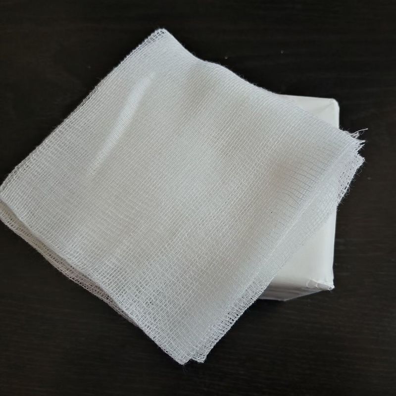 100% Cotton Surgical Medical Gauze Swab Colored High Absorbency