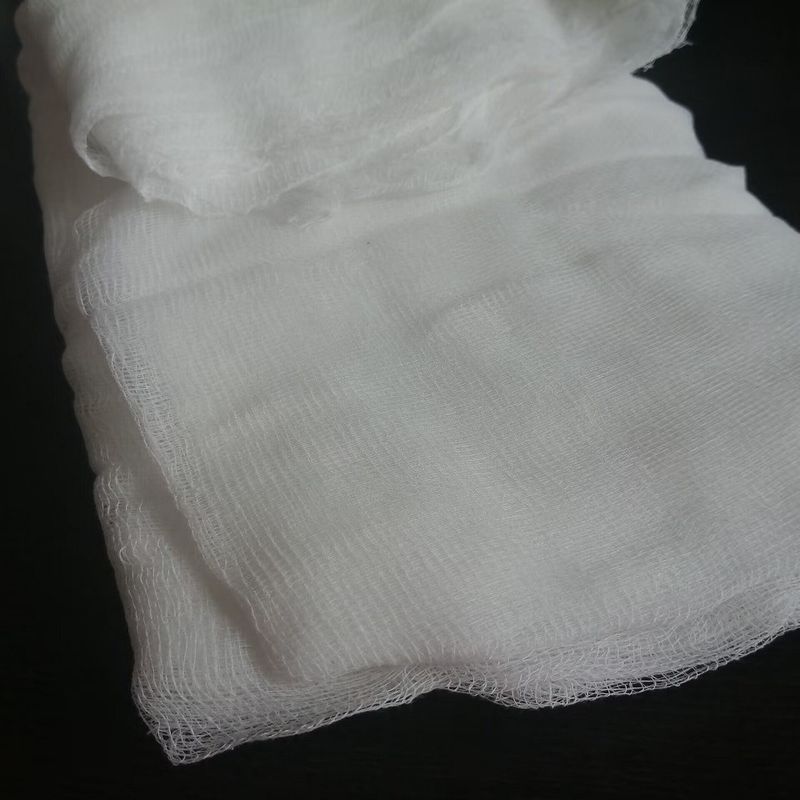 Medical 100% Organic Cotton Large Gauze Roll Bleached Absorbent