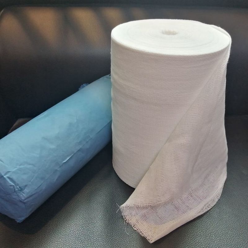 CE Certified Soft Medical Gauze Rolls for Wound Care