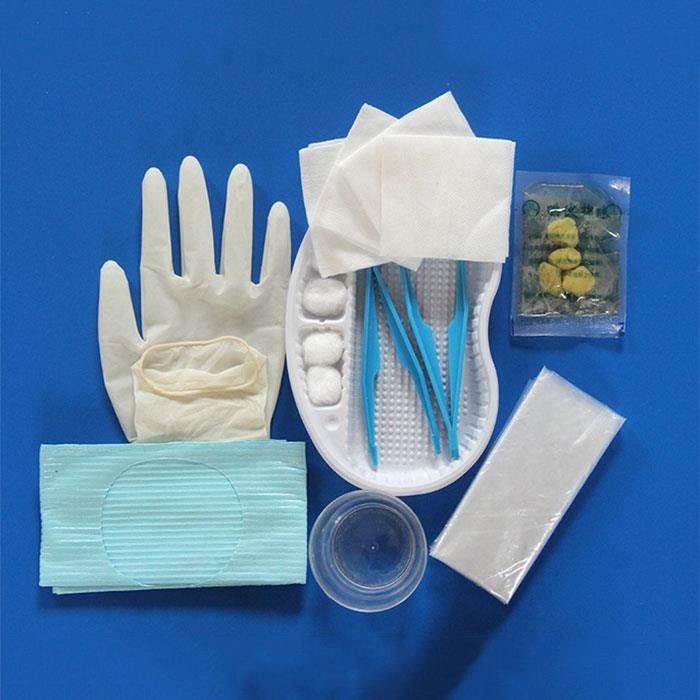 Customzied Wound Care Packs Medical Sterile Basic Dressing Set Kit Disposable Use
