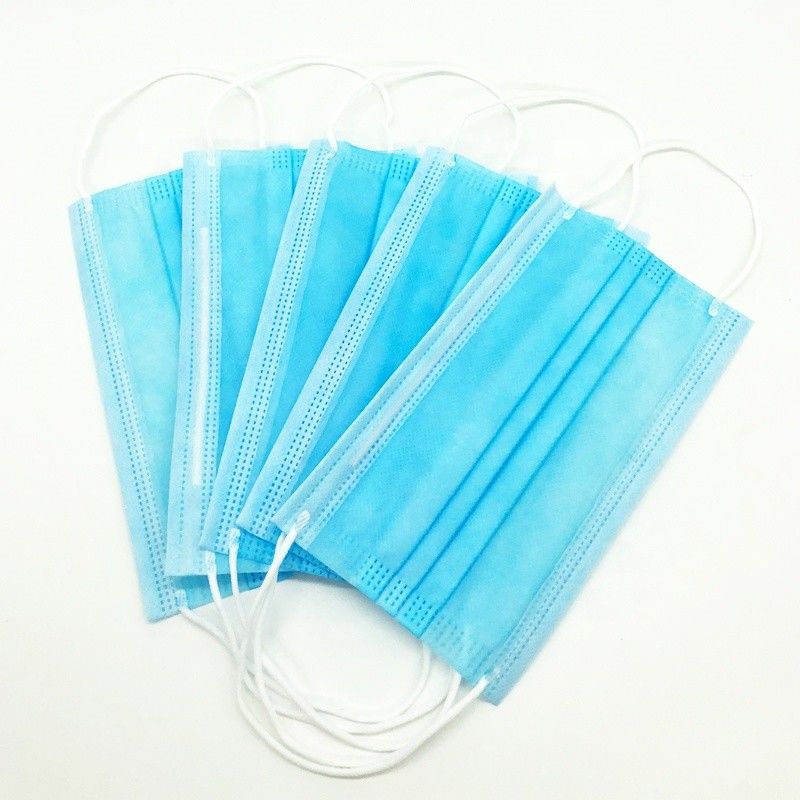 Nonwoven Disposable Surgical Earloop Face Masks With Ce