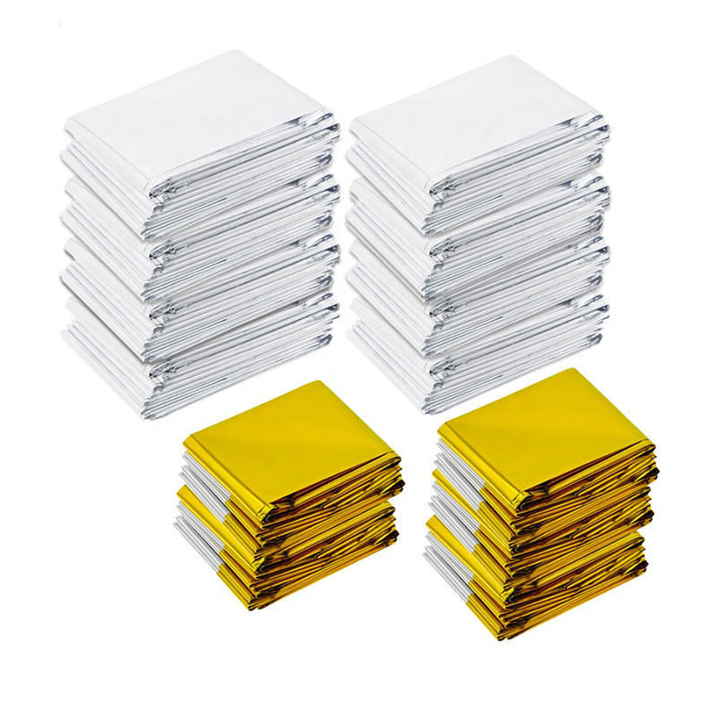 First Aid Use Aluminum Mylar Foil Blanket Thermal Solar For Outdoor
